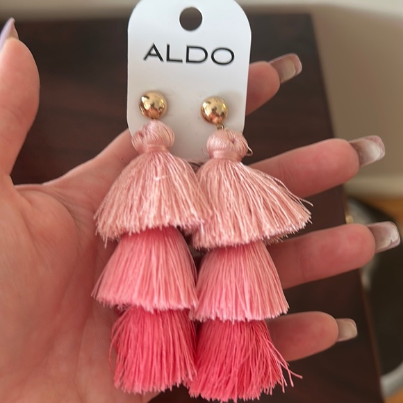 Aldo Tassel Earrings - Picture 3 of 3